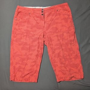 Giga DX orange camo summer crop pants